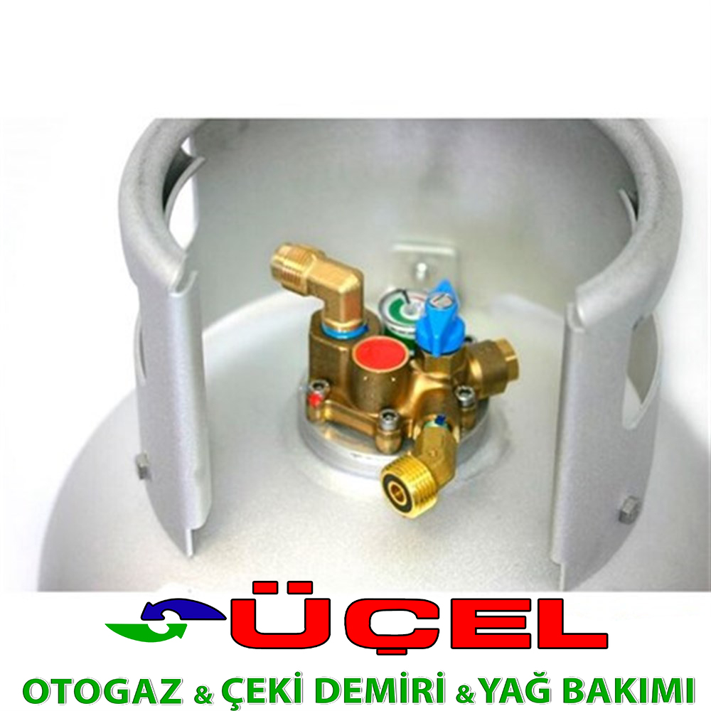 Alugas 33 Litre Valfli Dolumlu Gaz Tüpü - Görsel 5