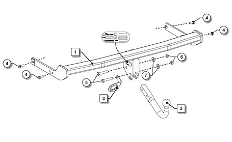 Audi A3 Çeki Demiri 8v 2016- Sedan - Görsel 4