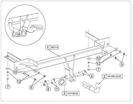 Chevrolet Trax Çeki Demiri - Görsel 4