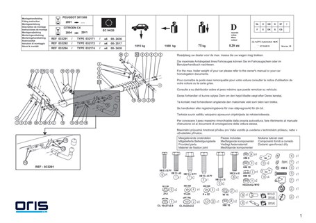 Citroen c4 Çeki Demiri  2004-2011 - Görsel 4