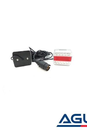 Civatalı 4.5m Led Römork Stop Lambası Seti 7 Pin Soketli 12v