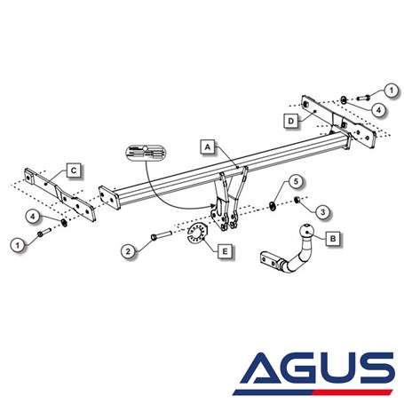 FORD Fiesta Çeki Demiri 2017- - Görsel 4