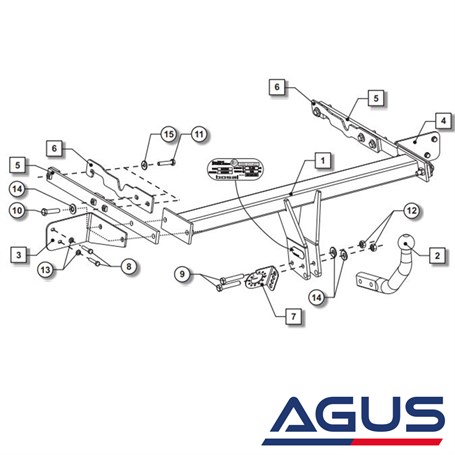 FORD Mondeo Çeki Demiri 2014- - Görsel 4