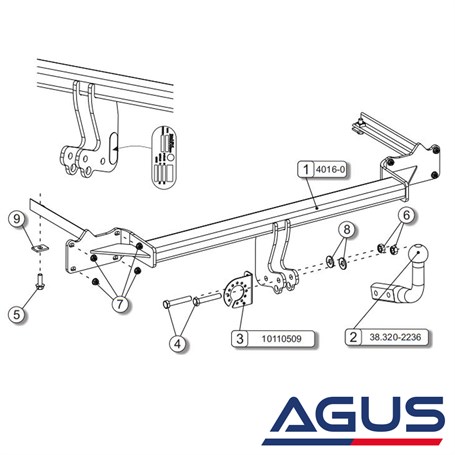 FORD Tourneo Connect Çeki Demiri 2014- - Görsel 4