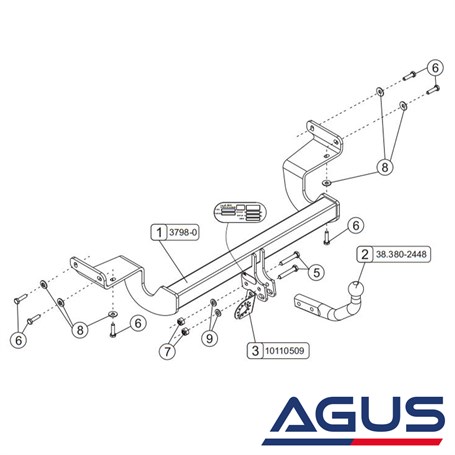 KIA Ceed Çeki Demiri 2012-2017 Stationwagon - Görsel 4