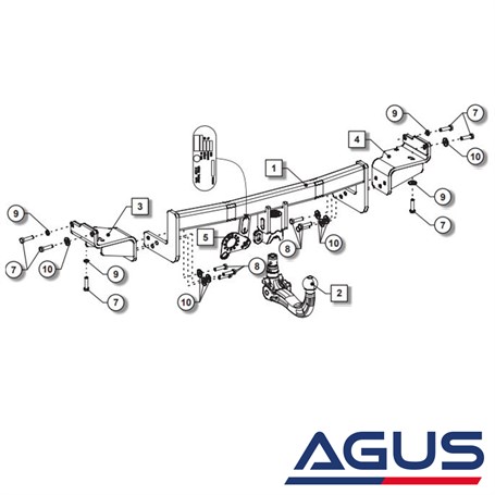 KIA Niro Sökülebilir Çeki Demiri - Görsel 4