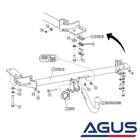 LAND ROVER Range Rover Evoque Çeki Demiri 2011-2018 (L538) - Görsel 4