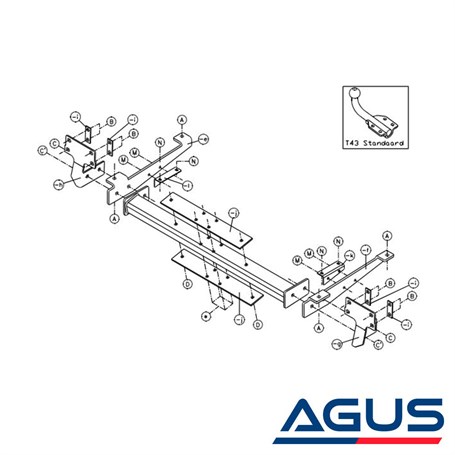 LAND ROVER Range Rover Sökülebilir Çeki Demiri 2002-2012 - Görsel 4