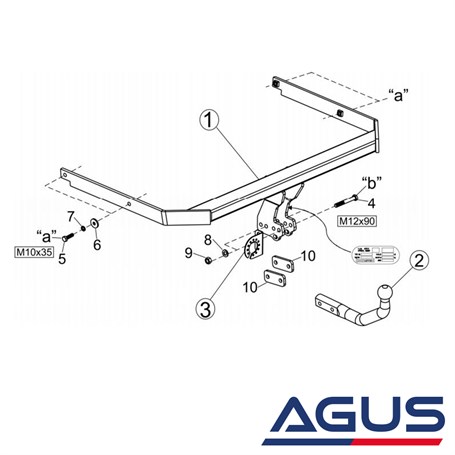 MAZDA 3 Çeki Demiri 2003-2009 (BL-BK) Hatchback,Sedan - Görsel 4
