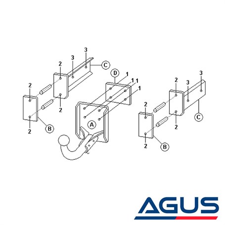 MERCEDES ML Çeki Demiri W163 1998-2005 - Görsel 4
