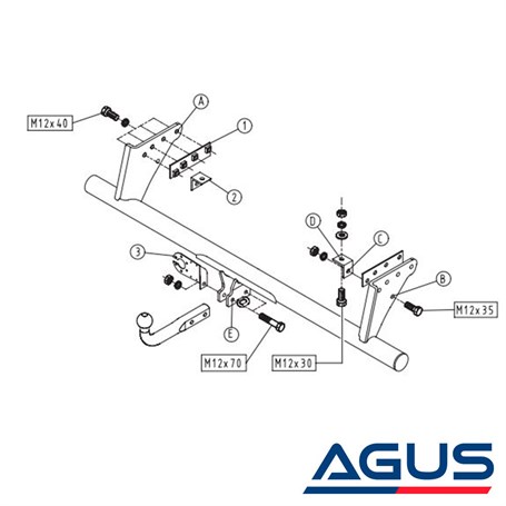 MITSUBISHI L200 Çeki Demiri (K7) 1996-2007 Pick-Up Kamyonet - Görsel 4