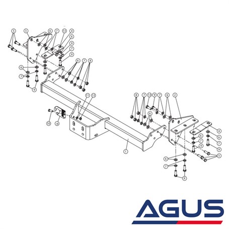 NISSAN Navara Pick-Up Kamyonet Çeki Demiri D40/D23 - Görsel 4