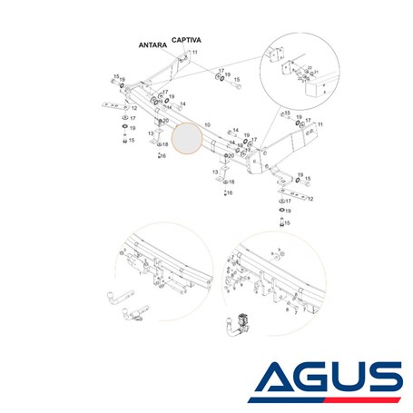 OPEL Antara Çeki Demiri - Görsel 4