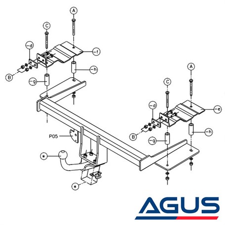 OPEL Vectra C Çeki Demiri 2002-2009 Sedan,Hatchback - Görsel 4