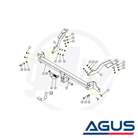 PEUGEOT Partner II Çeki Demiri Kısa Şase 2008-2018 - Görsel 4