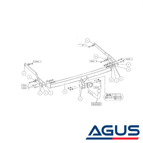RENAULT Megane II Çeki Demiri 2003-2010 Sedan - Görsel 4