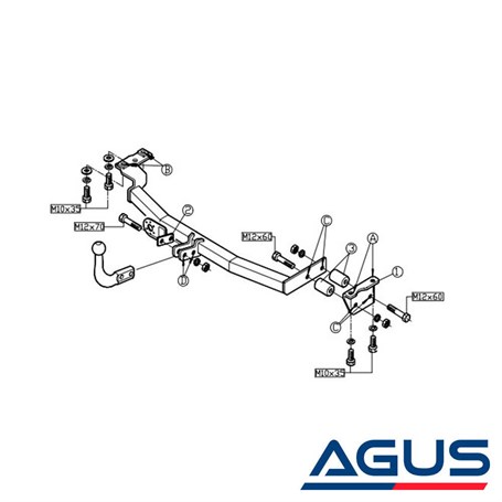 SEAT Ibiza Çeki Demiri 1996-2003 Hatchback - Görsel 4
