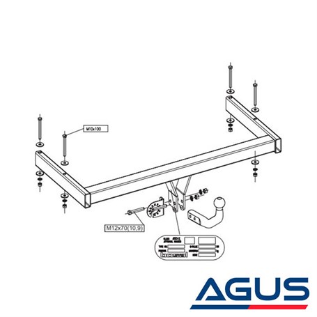 SKODA SuperB Çeki Demiri 2001-2008 Sedan,Hatchback,Stationwagon - Görsel 4