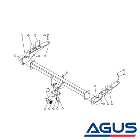 SUBARU Forester Çeki Demiri 2002-2008 - Görsel 4