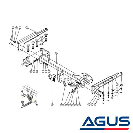SUBARU Forester Çeki Demiri 2013-2018 - Görsel 4