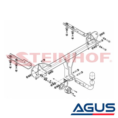 SUBARU XV Çeki Demiri 2012-2017 - Görsel 4