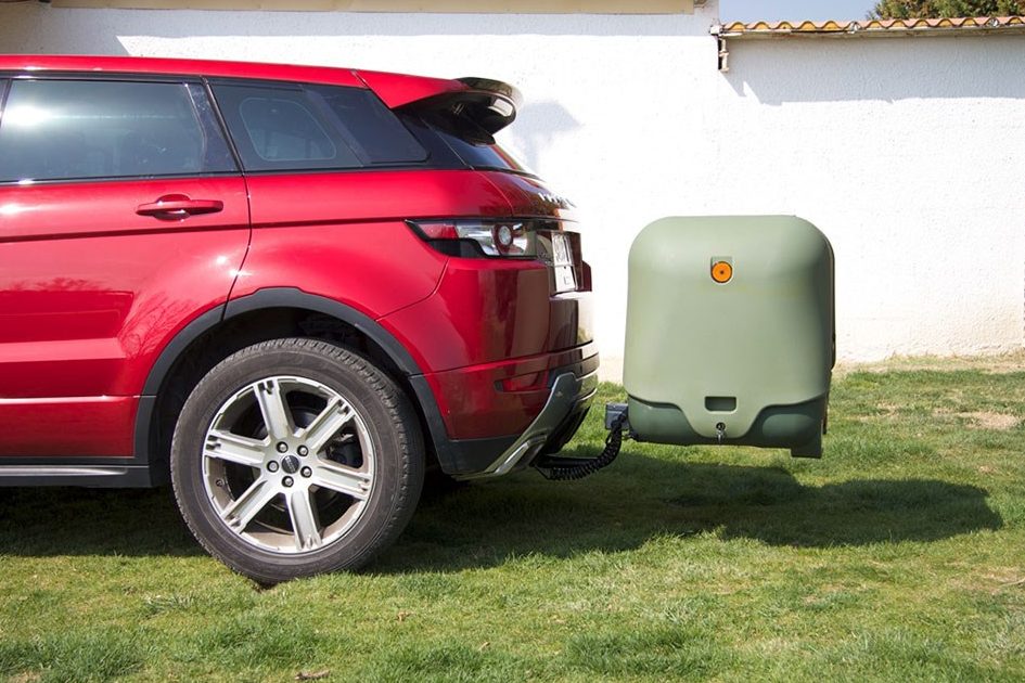 Towbox V2 Çeki Demirine Takılan Köpek ve Yük Taşıyıcı Yeşil - Görsel 3