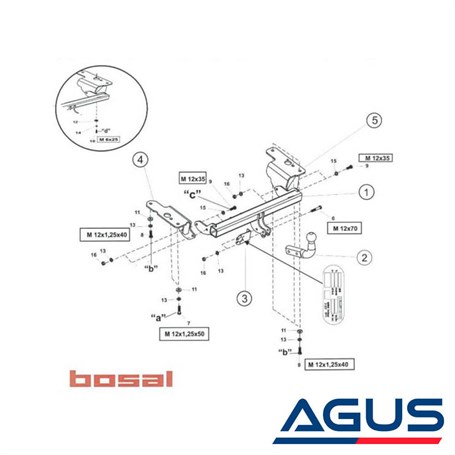 TOYOTA Avensis Çeki Demiri 2008-2018 Sedan - Görsel 4