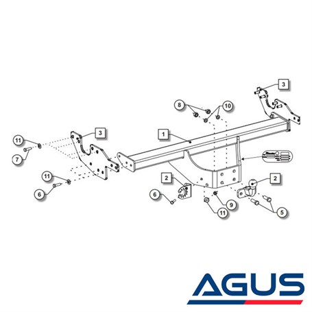 TOYOTA Hi-Lux Çeki Demiri 2015- - Görsel 4