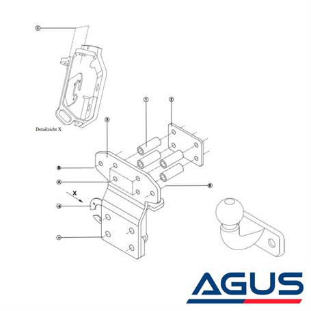 TOYOTA Landcruiser Çeki Demiri 2008- J200 V8 - Görsel 4