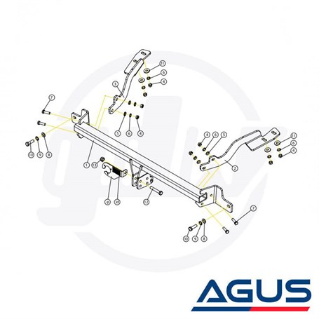 TOYOTA Proace City Çeki Demiri Kısa Şase - Görsel 4