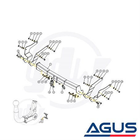 TOYOTA RAV 4 Sökülebilir Çeki Demiri 2019- - Görsel 4